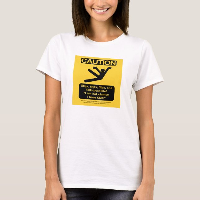 T-shirt Chemise de "précaution" de CMT (Devant)