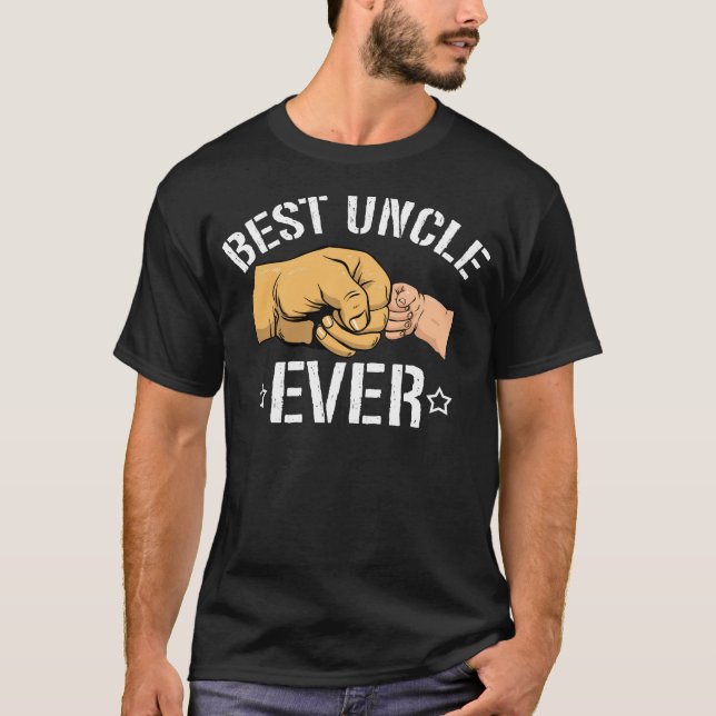 T-shirt Chemise de premier coup d'oncle (Devant)