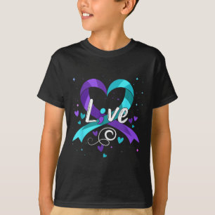 T-shirt Chemise de prévention du suicide point-virgule Sen