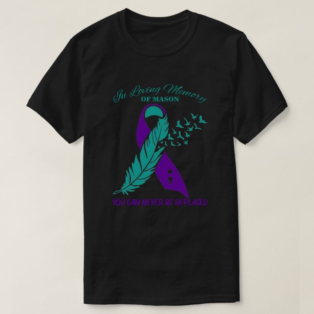 T-shirt Chemise de prévention du suicide RD  (Design devant)