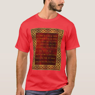 T-shirt Chemise de prière de bataille de Viking