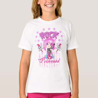 T-shirt Chemise de princesse de vedette du rock de la