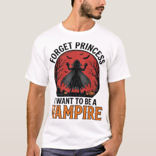 T-shirt Chemise de princesse vampire Rétro Halloween Spook