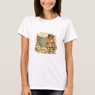 T-shirt Chemise de professeur de chien | Tee de rentrée sc