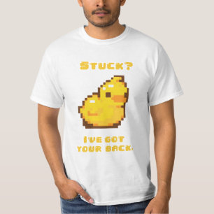 T-shirt Chemise de programmation mignonne en caoutchouc -