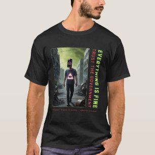 T-shirt Chemise de propagande de fausses nouvelles de théo