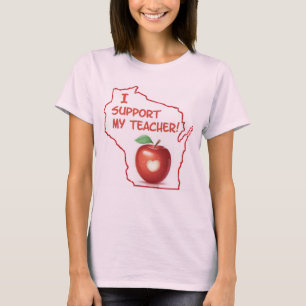 T-shirt Chemise de protestation du Wisconsin