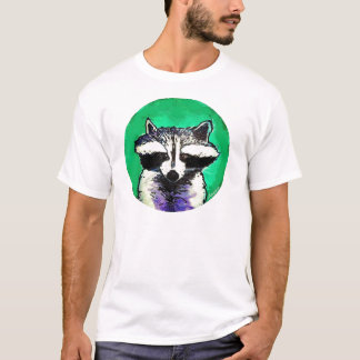 T-shirt Chemise de Racoon de BargasArtworks