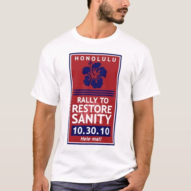T-shirt Chemise de rassemblement d'Hawaï (Devant)
