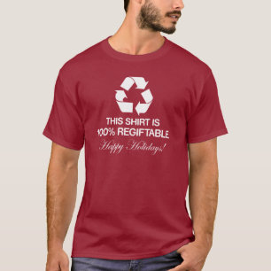 T-shirt Chemise de Regiftable - obscurité
