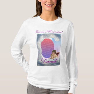T-shirt Chemise de Remebrance de nuage de souvenirs
