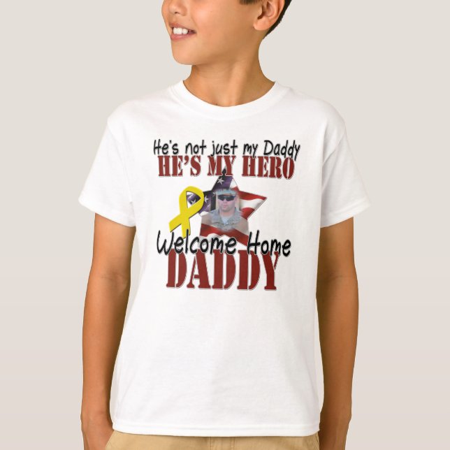 T-shirt Chemise de retours au pays du papa de Marie (Devant)