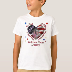 T-shirt Chemise de retours au pays du papa de Mary
