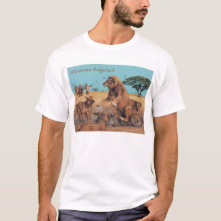 T-shirt Chemise de Rhodesian Ridgeback