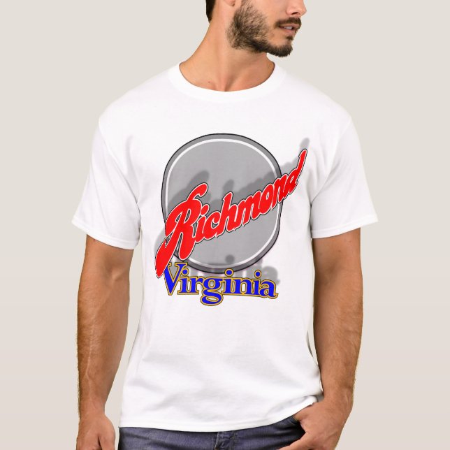 T-shirt Chemise de Richmond VA (Devant)