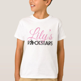 T-shirt Chemise de Rockstars du lis