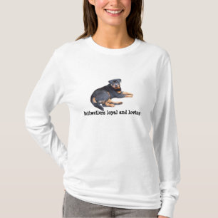 T-shirt Chemise de rottweiler