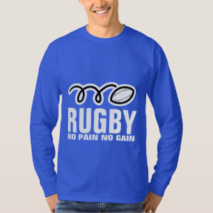 T-shirt Chemise de rugby à manches longues   pas de douleu
