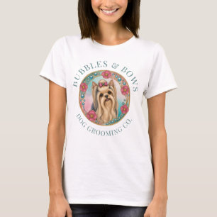 T-shirt Chemise de salon de toilettage pour Yorkshire Terr
