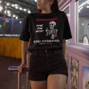 T-shirt Chemise de santé mentale amusante - Texte léger