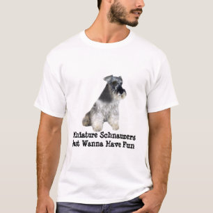T-shirt Chemise de Schnauzer miniature