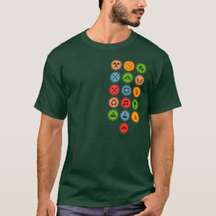 T-shirt Chemise de scout