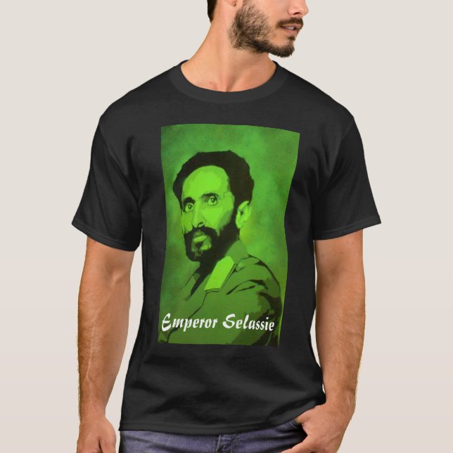 T-shirt Chemise de Selassie d'empereur (Devant)