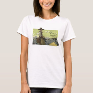 T-shirt Chemise de semaine de poésie de cowboy