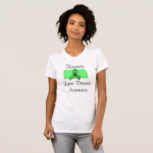 T-shirt Chemise de sensibilisation à la maladie de Lyme au