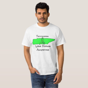 T-shirt Chemise de sensibilisation à la maladie de Lyme du