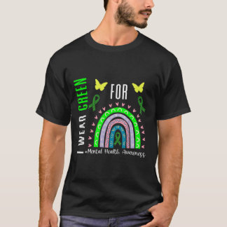 T-shirt Chemise De Sensibilisation À La Santé Mentale Fin