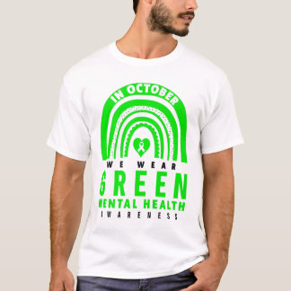 T-shirt Chemise de sensibilisation à la santé mentale - Sa