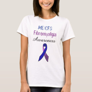 T-shirt Chemise de sensibilisation au ruban ME/CFS Fibromy