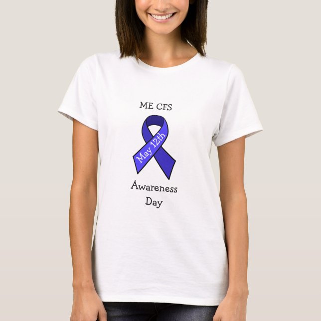 T-shirt Chemise de sensibilisation au SFC ME (Devant)