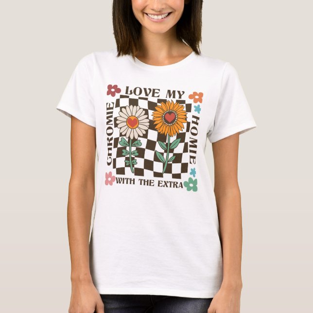 T-shirt Chemise De Sensibilisation Au Syndrome De Down, Ai (Devant)