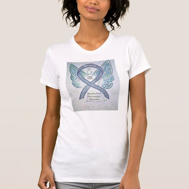 T-shirt Chemise de sensibilisation aux troubles de la pers (Devant)