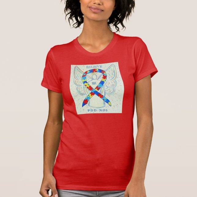 T-shirt Chemise de sensibilisation PDD-NOS (Non Spécifiée  (Devant)
