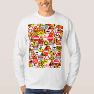 T-shirt Chemise de signalisation - choisissez le style et