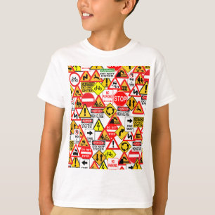 T-shirt Chemise de signalisation - choisissez le style et