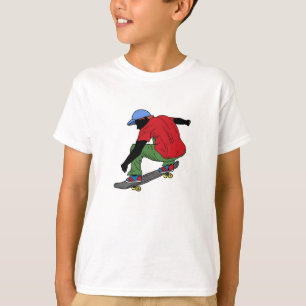T-shirt Chemise de skateboard pour garçons