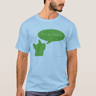T-shirt Chemise de snob de chien de bétail d'avant