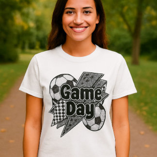 T-shirt Chemise de soccer de Jour - Léopard Lightning & Ba