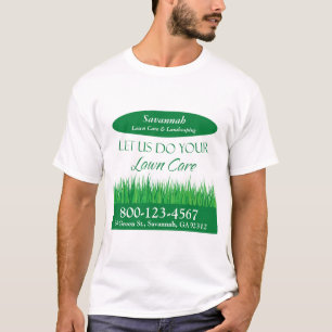 T-shirt Chemise de soin de pelouse