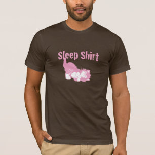 T-shirt Chemise de sommeil en rose