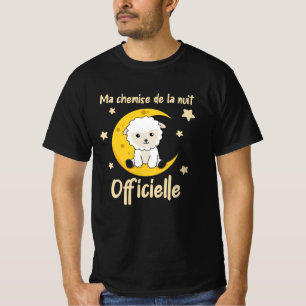T-shirt Chemise de sommeil officielle du mouton animal de