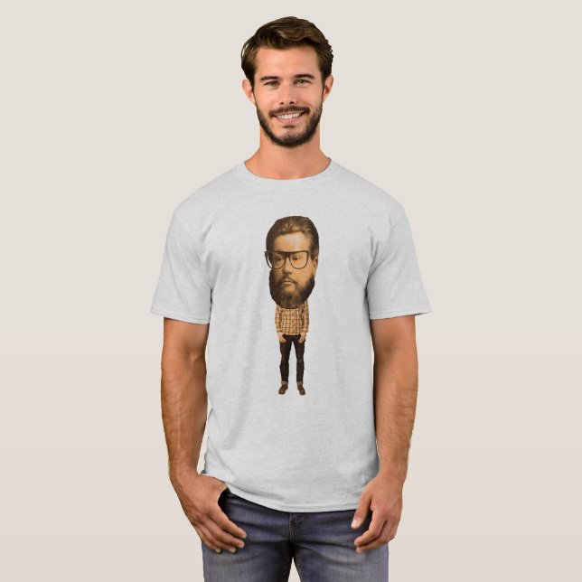T-shirt Chemise de Spurgeon de hippie (Devant entier)