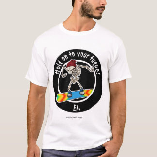 T-shirt Chemise de squelette de neige