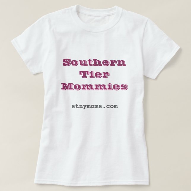 T-shirt Chemise de STM - copie pourpre (Design devant)