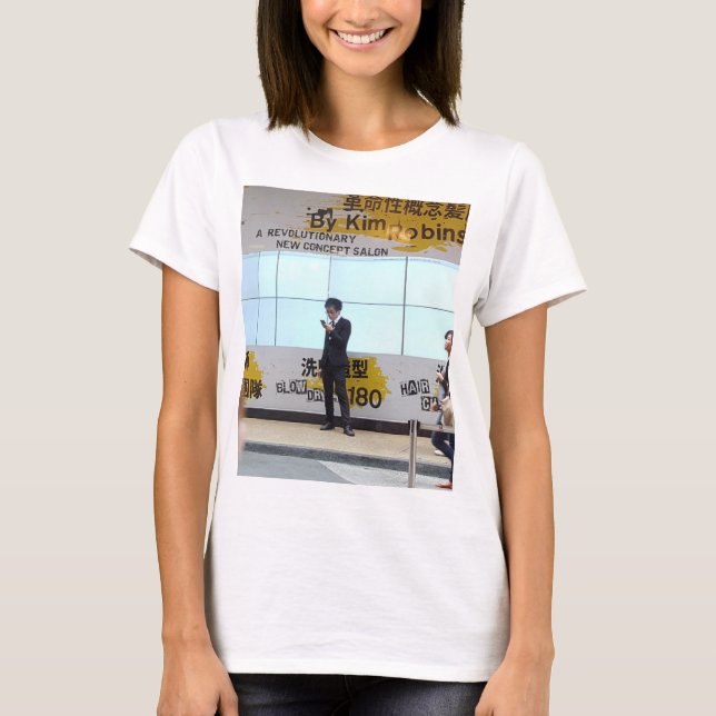 T-SHIRT CHEMISE DE STYLE HONG KONG (Devant)