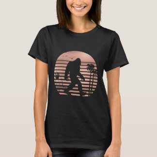 T-shirt Chemise de surf Bigfoot drôle Tee d'été Ros
